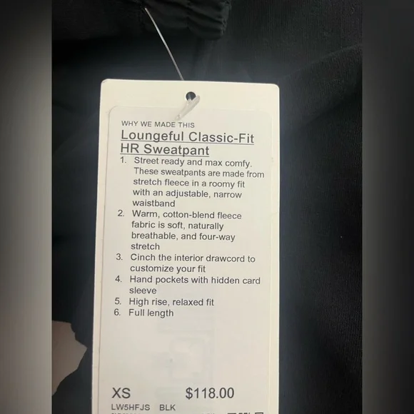 lululemon athletica Black Wide Leg Pants - Picture 5 of 5